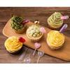 50/100/200PCS Heart Shape Liquid Squeeze Droppers Juice Straw Dropper Jam Cupcake Sauce Transfer Pipettes Cake Dessert Tools