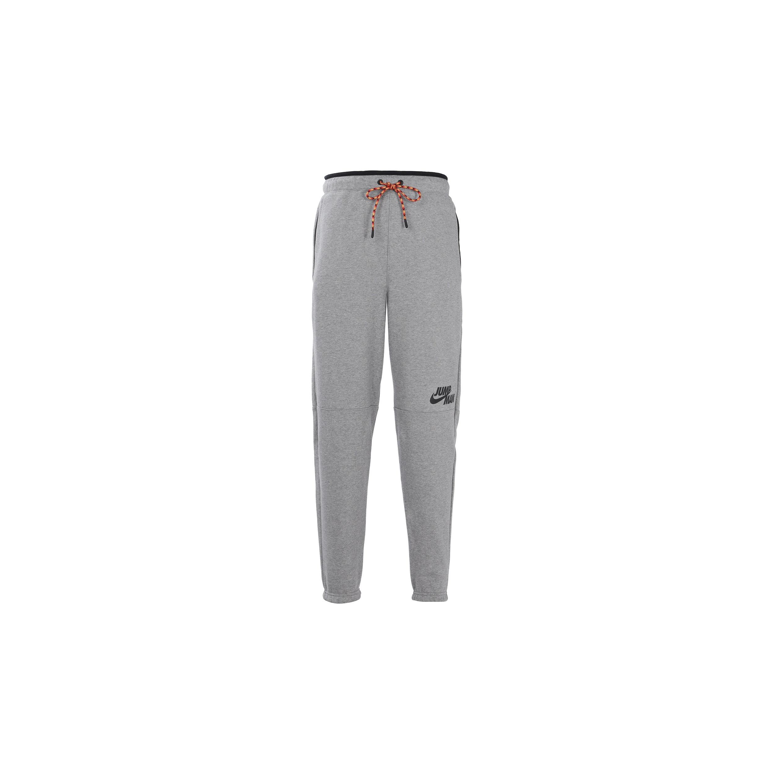 Men s Nike Solid Color Logo Lacing Casual Sports Pants/Trousers/Joggers Gray DJ0261-091 XL