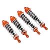 RC Shocks Replacement Damper Springs Shock Absorber Aluminum Alloy for ZD Racing 17 DBX07(Orange