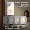 LED Wall Lamp with Wireless and USB Dual Charging Ports for Bedroom and Hotel Reading