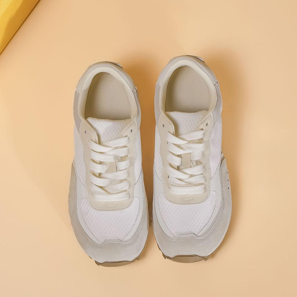 Internet celebrities with the same fashion platform dad shoes women's comfortable platform sneakers front lace-up wear heightening casual women's shoe