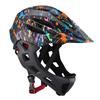 Adjustable Breathable Kids Bike Helmets Toddler Lightweight Full Face Bike Helmets with LED Light
