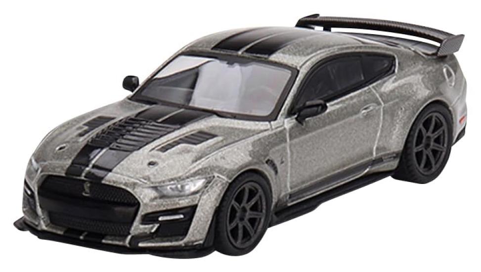 

TrueScale Miniatures MINI GT 164 Shelby GT500 SE Widebody Pepper Gray Metallic Left-Hand Drive Finished Product