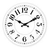 10" Retro Religious Minimalist Wooden Wall Clock MDF Silent Decorative Clock