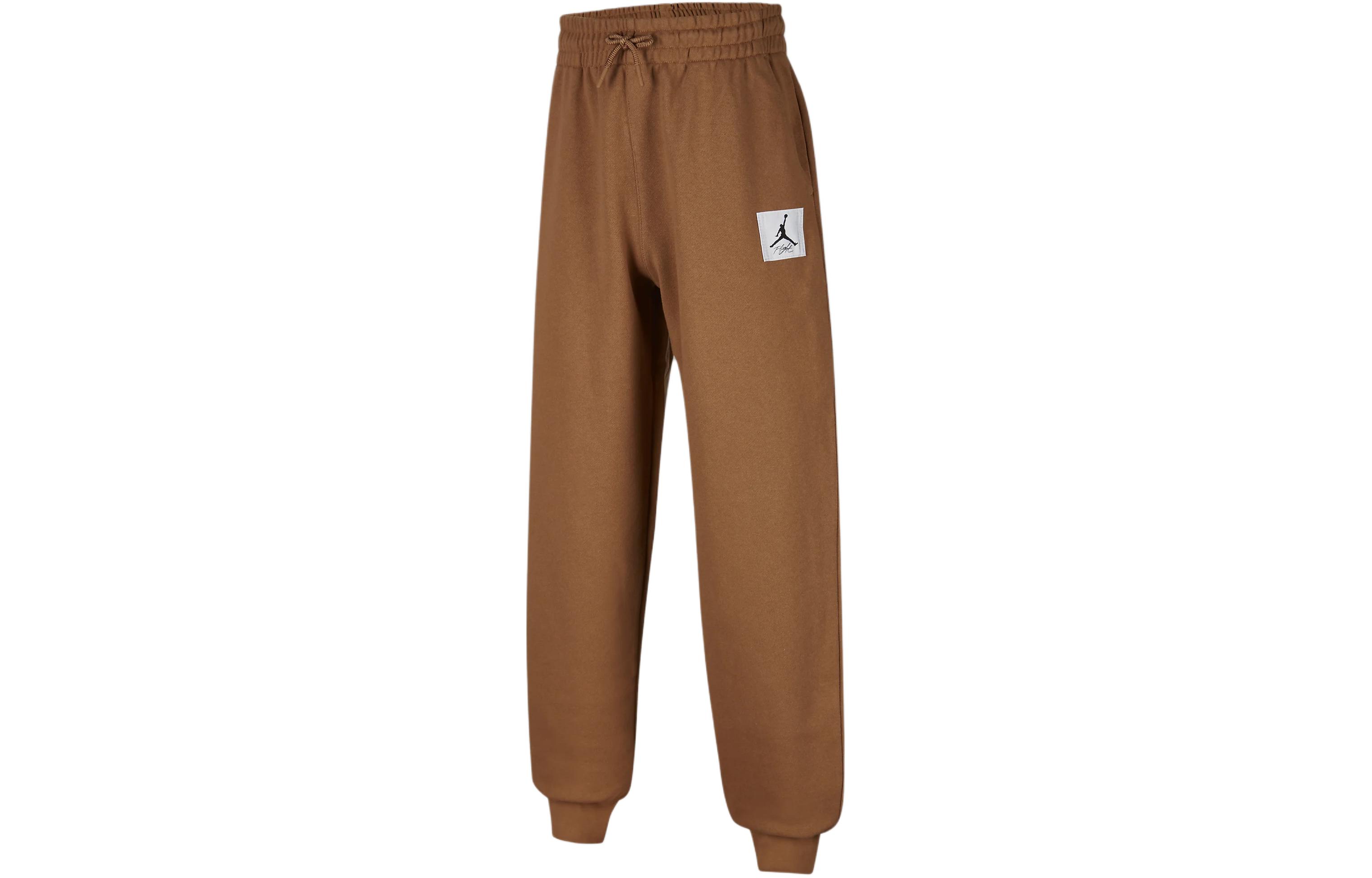 Kids Jordan Knitted Sweatpants MJ Essentials Dull Umber FZ1802-208 M
