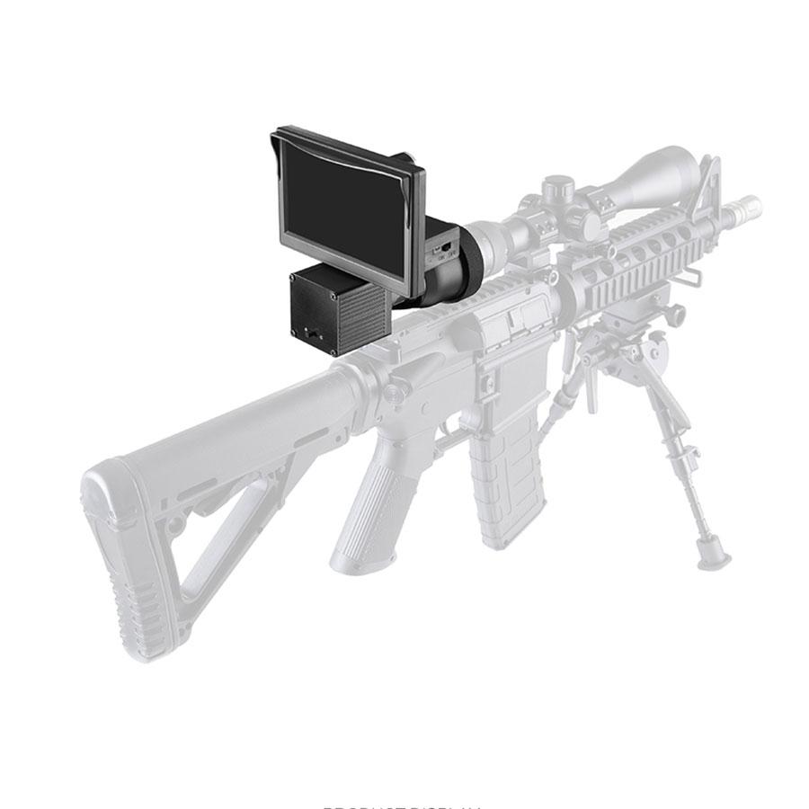 Fire Wolf 5.0 inch display Siamese night vision HD 1080P oscilloscope camera infrared illuminator rifle sight hunting optical system