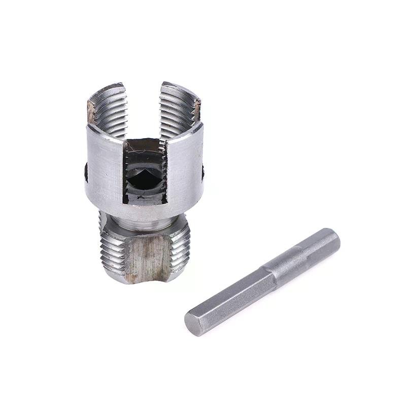 For 1/2 DN15 3/4 DN20 Plumbing Integrated Water Pipe Thread Opener PPR Thread Repair Tool Electric Drill Pipe Threading Device