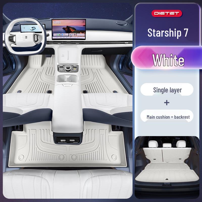 Galaxy Starship 7 TPE2025 Foot Mats for Geely Galaxy EM-i Car Interior Accessories