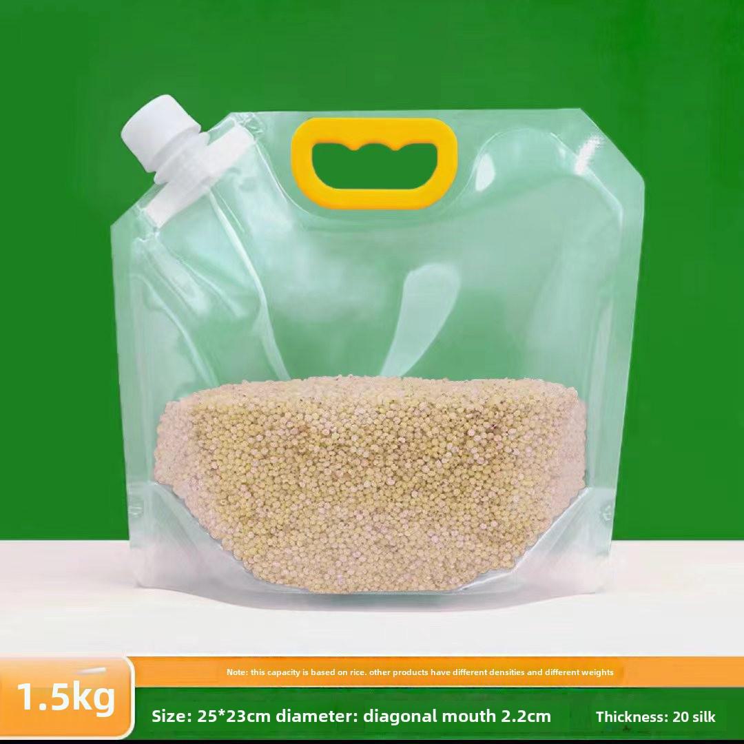 

Пищевой самозапечатывающийся мешок для хранения зерна для кухни и холодильника