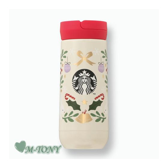 Starbucks Starbucks Holiday Christmas Stainless Steel Bottle Holy Bell 355ml Starbucks/Tumbler/Starbucks Tumbler/Starbucks