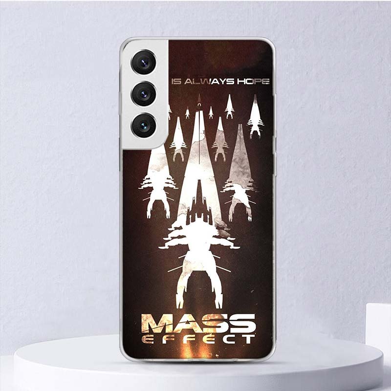 N7 Mass Effect Soft Case For Samsung Galaxy S25 S24 S23 S22 Ultra Phone Cover S21 S20 FE S10 Plus S25Edge + Funda Coque