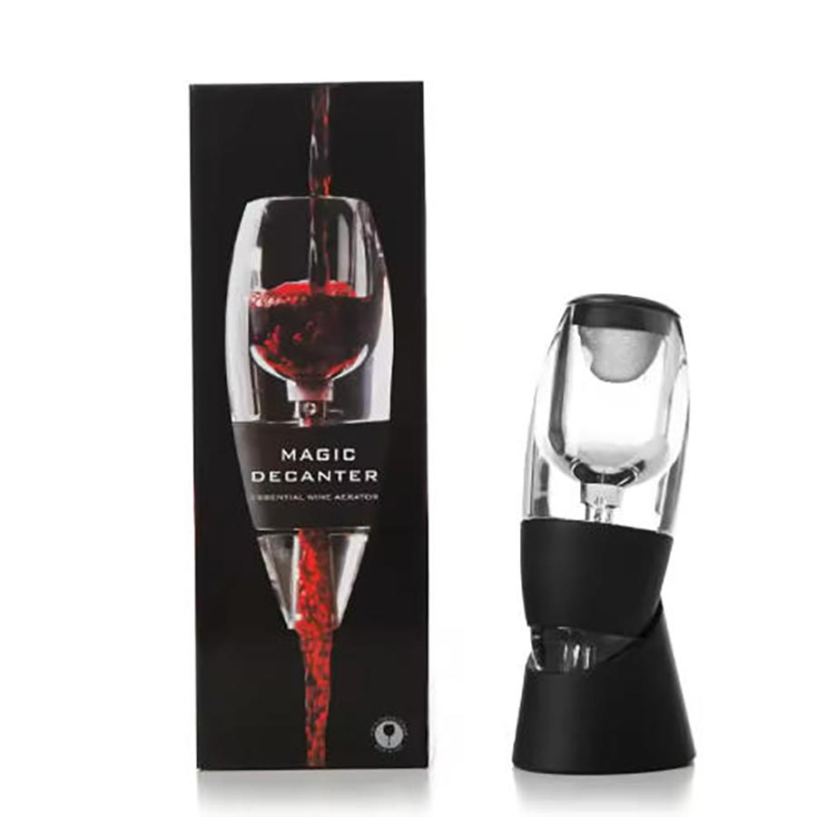 Wine Aerator Magic Red Wine Decanter Pourer with Filter Stand Quick Air Aerator Dispenser for Home Dining Bar Essential Set
