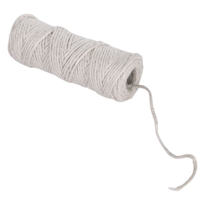 Fil de jute 4 plis Ø 3,5mm Naturelle Bobine 50m