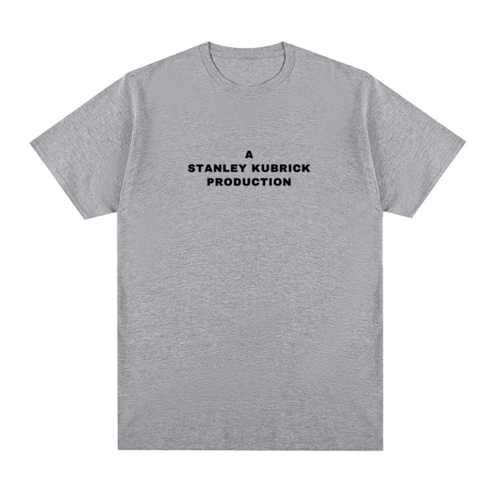 Summer Unisex Vintage Top A Stanley Kubrick Production T-shirt 2001 A Space Odyssey Movie Cotton Men Women T Shirt New TEE