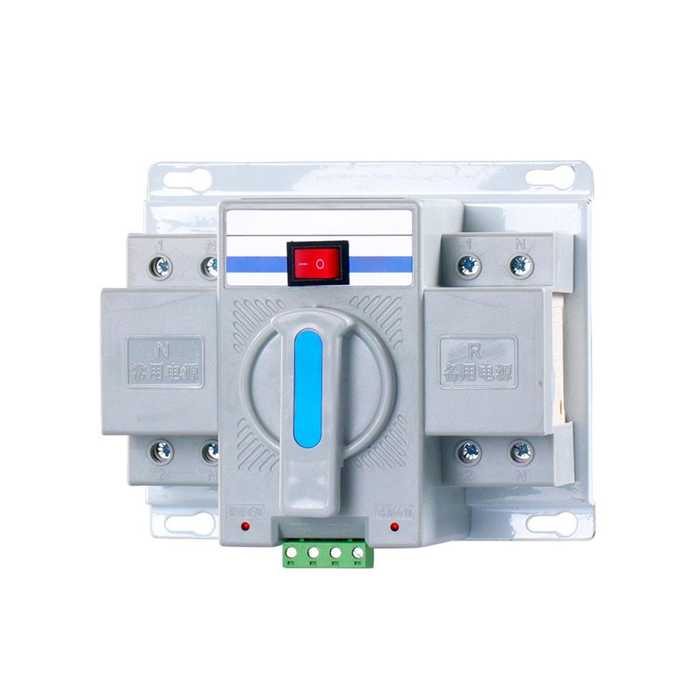 Electric Dual Power Automatic Transfer Switch Electrical Circuit Breakers Electronics Switching Conversion Type