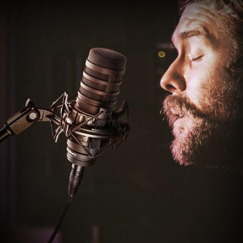 SONICAKE Microphone Cable, XLR Male to Female, 3-Pin Nylon Braided, for Studio Recording and Live Production, Black (3M)