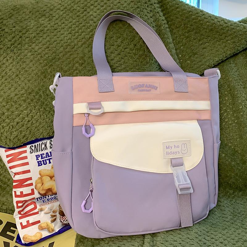 Canvas Bags for Girls’ Tutorial Bags for Tutorial Bags for Primary School Students’ Children’s Book Bags for Burgundy One Shoulder Crossbody Bags