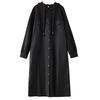 Long Sleeve Plus Size Black Vintage Hooded New In Dresses for Women Spring Autumn Casual Loose Dress