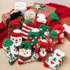 Non-slip Christmas Velvet Socks Winter Carpet Socks Xmas Gifts Fluffy Floor Socks  Women