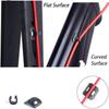 1/11Pcs Stick-on Cable Guide Bicycle Tube Clip Aluminum Bike Oil Tube Clamp Adapter  Bike Acessories  Road Bike Parts