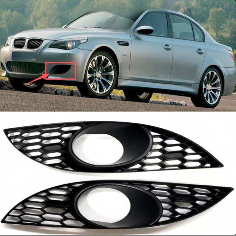 2ks 51117895744 Kryt předního mlhového světla Spodní mřížka mlhového světla Mřížka Levá Pravá Pro BMW řady 5 E60 523 525 530 Pro M5 51117895743