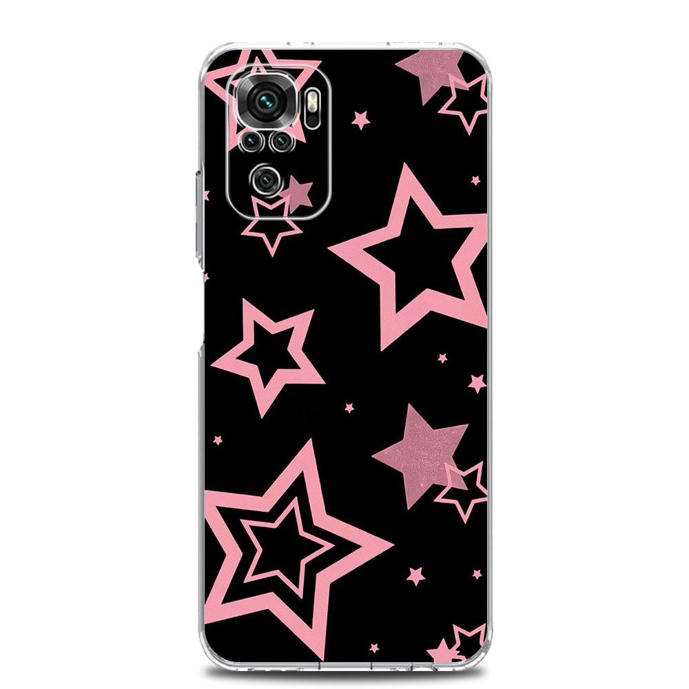 Phone Case For Xiaomi Redmi Note 13 12 5G 9S 9 8 10 11 Pro Plus 4G 9T 13C 12C 10C 9C 9A 7 Pro Clear Cover Star Art