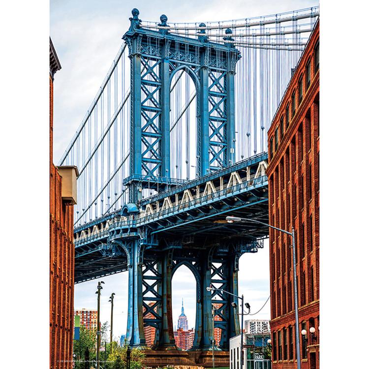500 Piece Jigsaw Puzzle - Manhattan Bridge, Popular Korean Puzzle