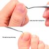 3pcs Professional Ingrown Toenail Correction Tools Nail Pad Ingrown Toenail Lifter Double End File Kit