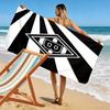 Borussia Print Beach Towel, Large Soft Quick Dry Towel for Beach Camping Swimming