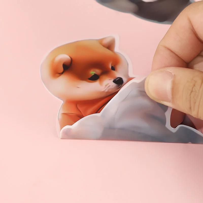 3D Shiba Inu Dog Belly Sticker – Cute Orange Apparel Shiba Inu Stickers, Kawaii Chubby Shiba Inu (Design),Silicone Self-Adhesive