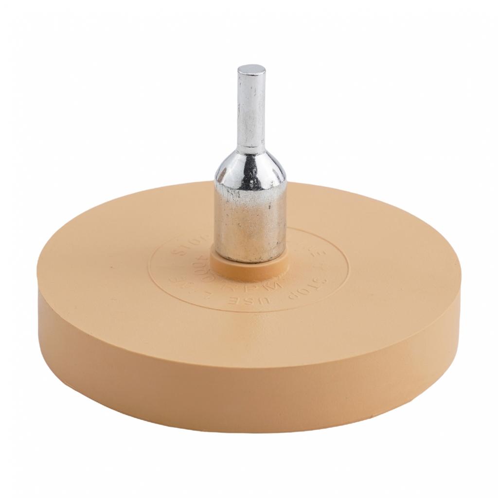 Gummi-Radierer-Rad mit 1 Adapter 88mm Aufsatz Niedriges Radierer-Karamell-Rad