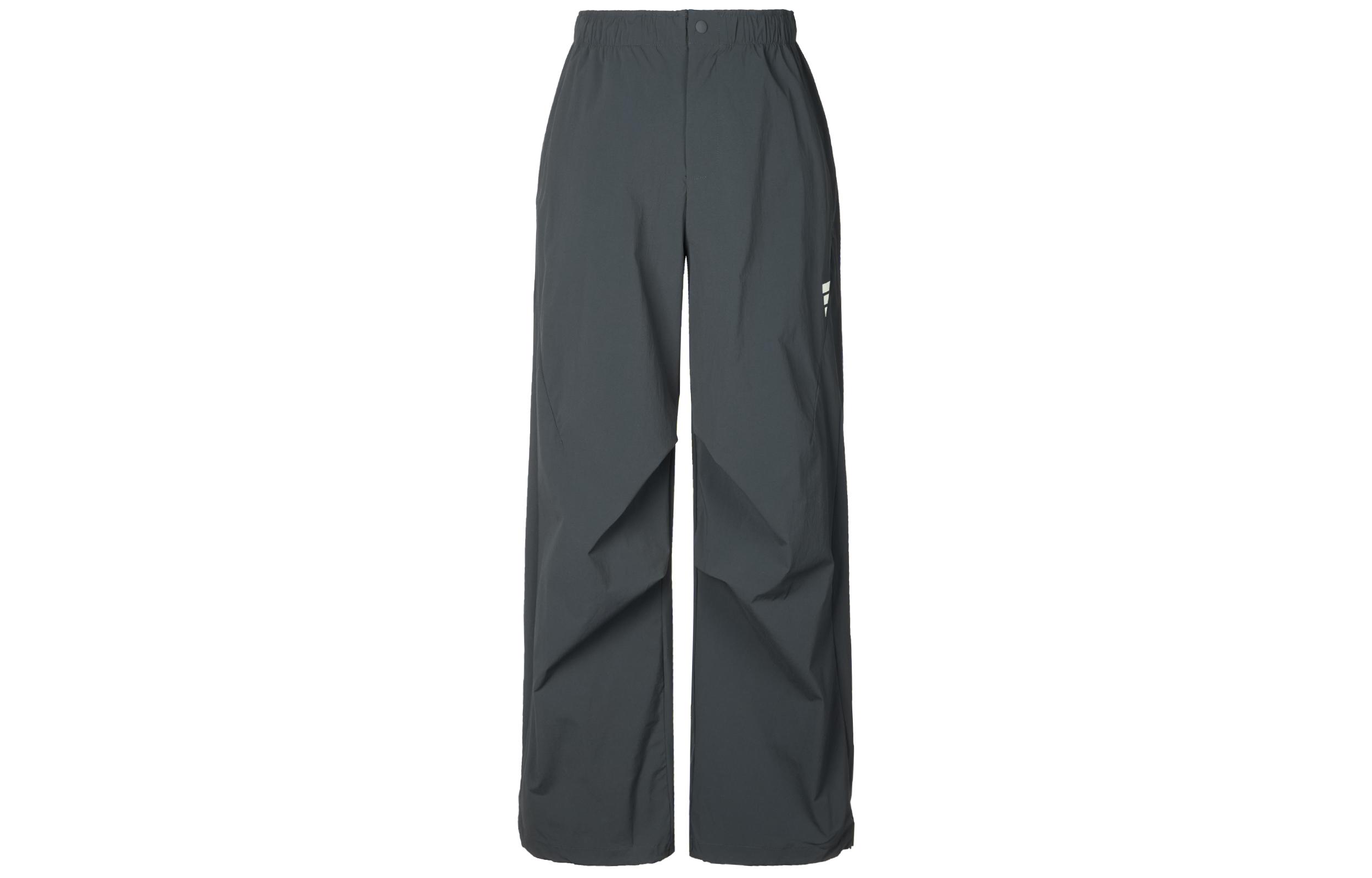 Adidas FOS WOVEN TRACKSUIT BOTTOMS Повседневные брюки Мужские Угольно-черные KB4617 S