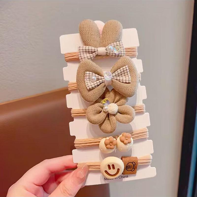 

Осень и Зима Резинки для волос Молочный кофе для девочек – Резинки для хвостиков и Аксессуары для волос