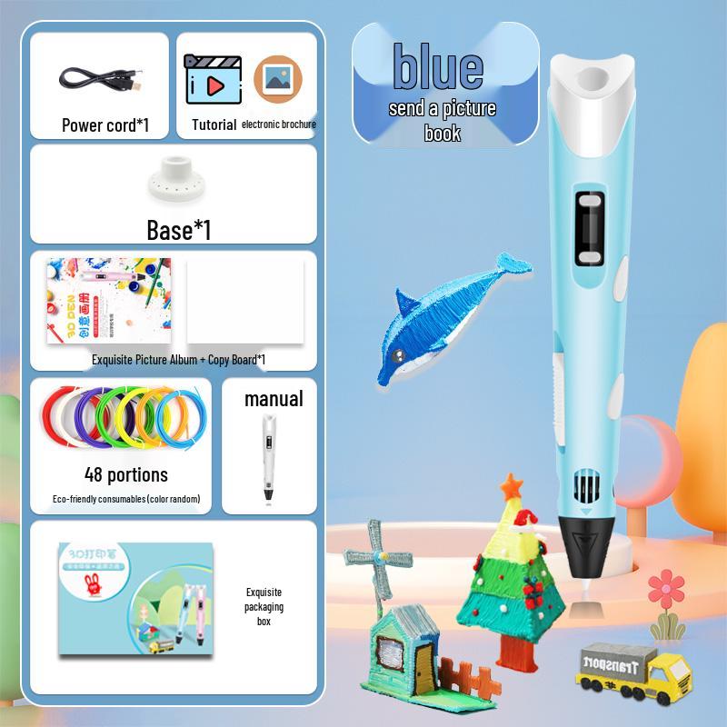 3D Magic Printing Pen for Kids - Original Graffiti Drawing Tool