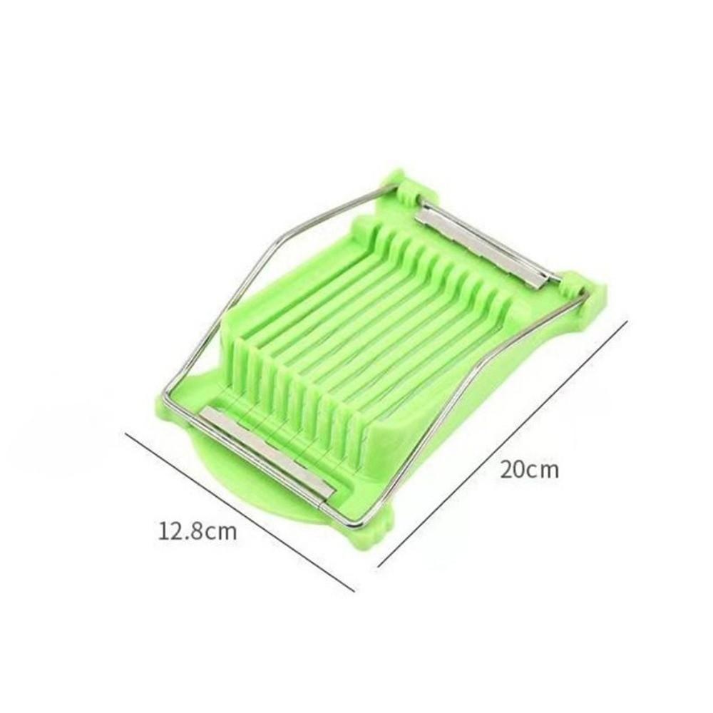 High Quality Stainless Steel Luncheon Meat Slicer Multi Function Kitchen Gadget Egg Cutter Durable Portable Food Slicer