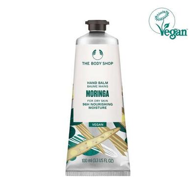 The Body Shop Moringa Hand Balm 100ml (Vegan), Korean Cosmetics