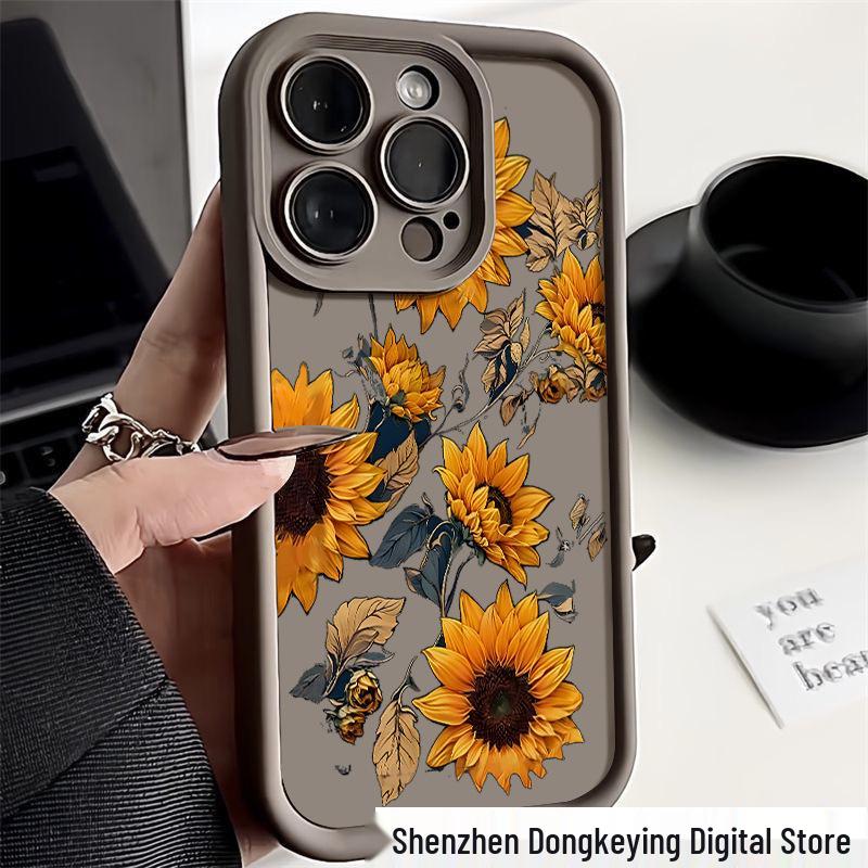 Van Gogh Sunflower & Starry Night iPhone 16 Pro Case iPhone 16E