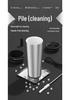 316 Stainless Steel Thermos Cup with Straw - Large Capacity, High Aesthetic Design for Coffee and Cold Drinks, Perfect Gift
