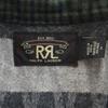 unused RRL Check Pattern Long sleeve patchwork Flannel shirt Women Used