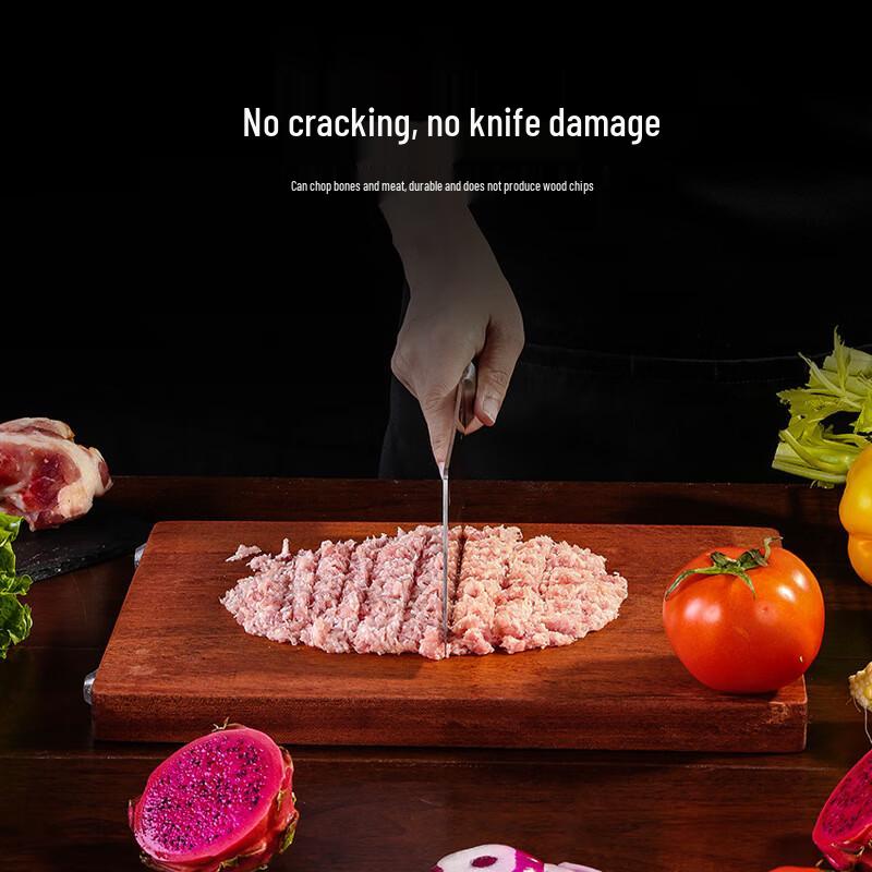 Churong Ebony Wood Double-Sided Cutting Board