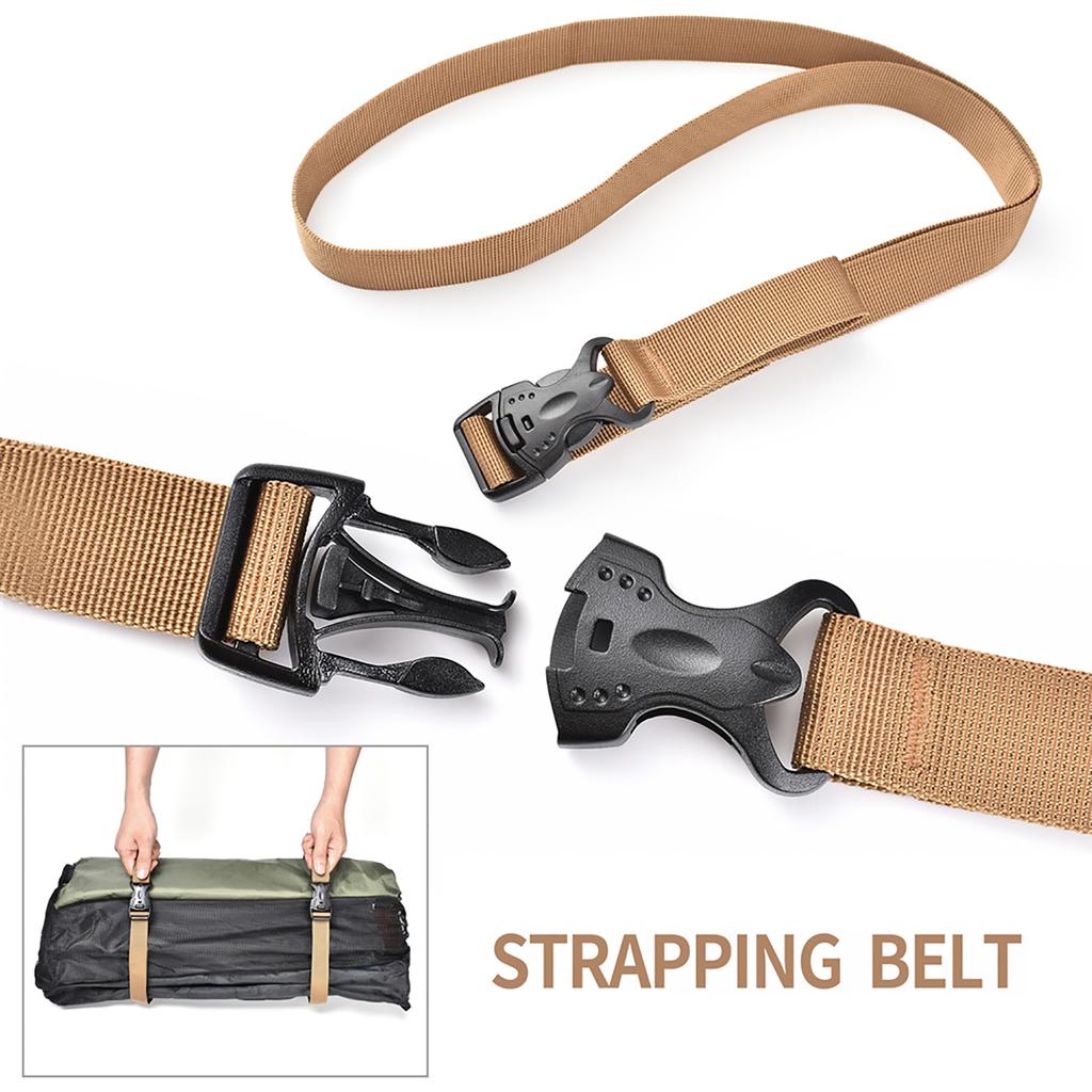 5pcs Cargoes Strap Buckle Tie Down Belt Luggage Strap for Outdoor Backpack Camping Bag