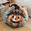 1pc Pumpkin Patchwork Pattern Umbrella Design Automatic Opening and Closing Umbrella, High-quality Travel Umbrella, Lightweight and Portable, -1002123