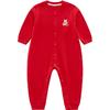 Rabbi Baby Festive Pure Cotton Long Sleeve Romper