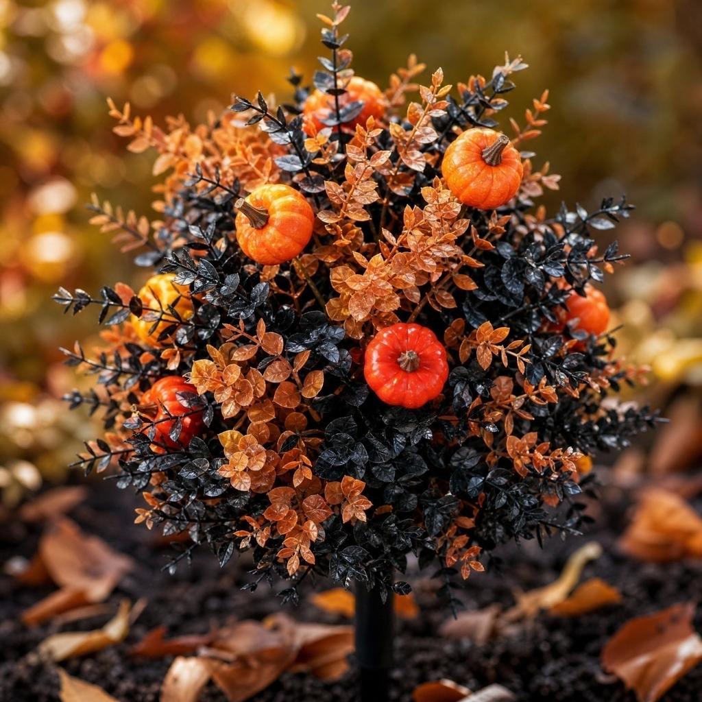 Picchetti Artificiali e di Zucca per Halloween per Decorazione Interna ed Esterna