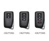 Interior Mouldings Car Key Cover Case for Lexus NX 200 NX300H RX 350 450H ES 350 ES 300h 4 Button Key Auto Accessories Holder