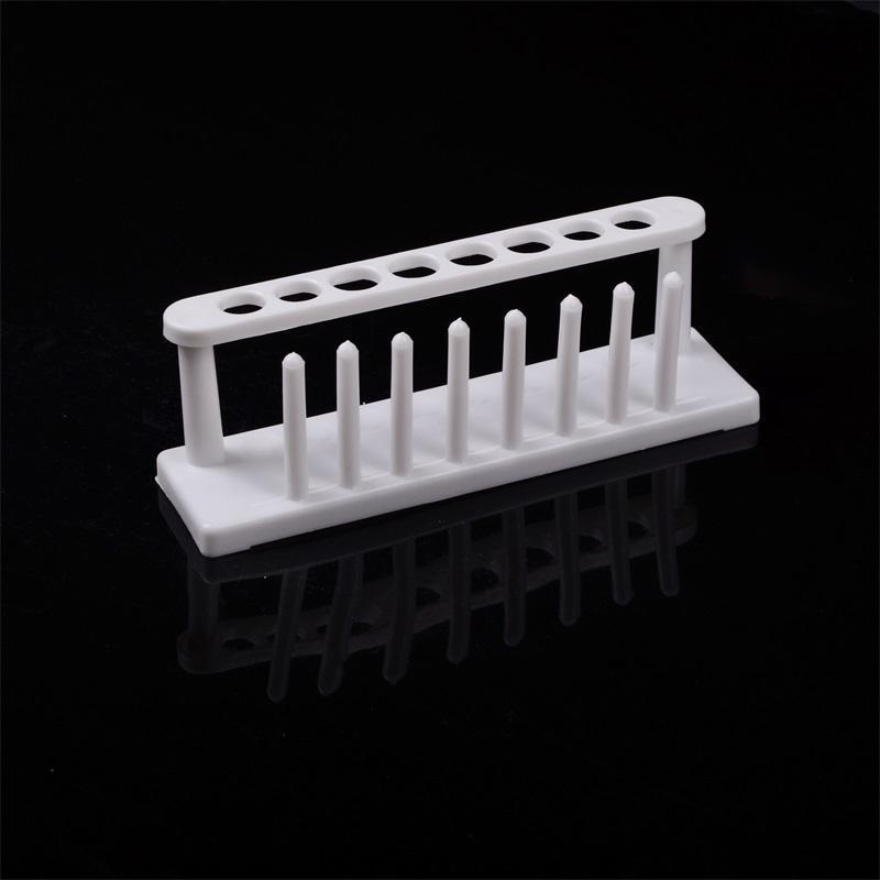 8 Holes Plastic Test Tube Rack Testing Tubes Holder Storage Stand Lab Supplies