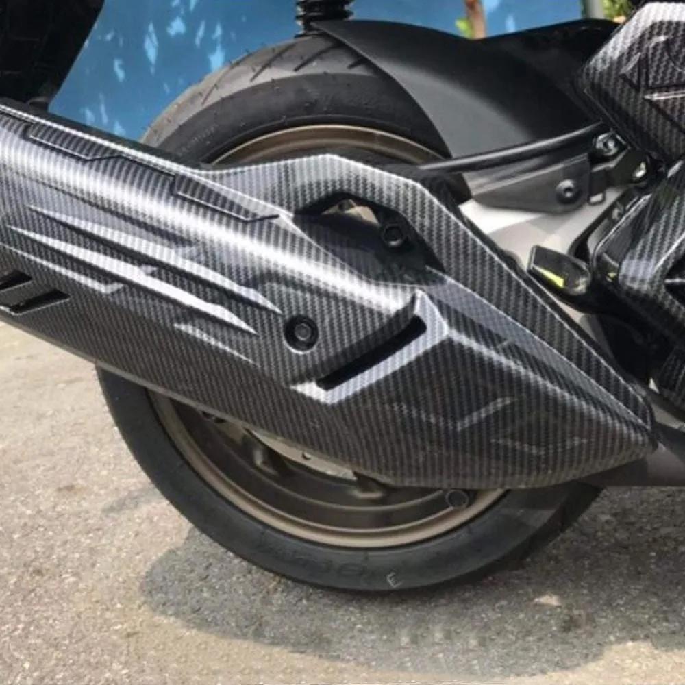 Motorcycle Exhaust Pipe Cover Cowl Protector For Honda PCX160 PCX125 2021-2024 PCX 160 PCX 125 2023 2022 Tail Cover Accessories