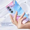 For Samsung Galaxy S24 Phone Case GW18 PC+TPU Back Cover IMD Marble Pattern