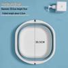 Foldable Plastic Washbasin for Dorms - Portable & Space-Saving Basin, Newcomer Discount 5 Yuan