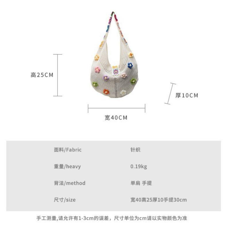 Tasche mit großer Kapazität Damen neue trendige Mode gewebte Schultertasche Tragetasche mit großer Kapazität Strohtasche